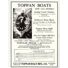 Toppan Boat Mfg Co Sailing