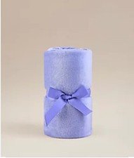 NEW LILAC PLAIN SOFT THROW