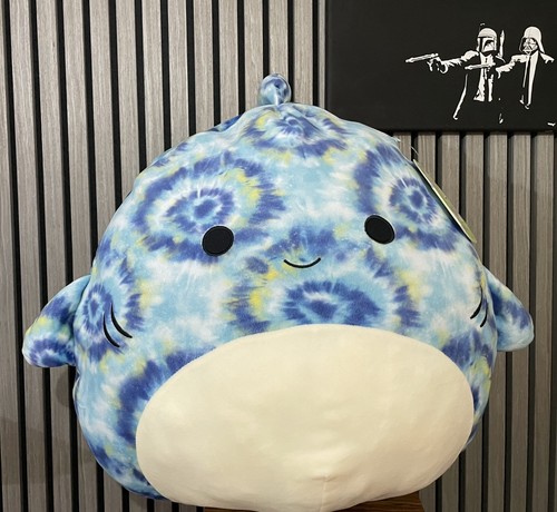 Large shark squishmallow - large,