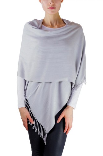 Faux pashmina shawl - faux,
