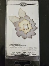Sizzix Originals Die - Flower Layers w/Leaf #658228