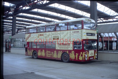 35mm slide 1985 leyland bus - 35mm,