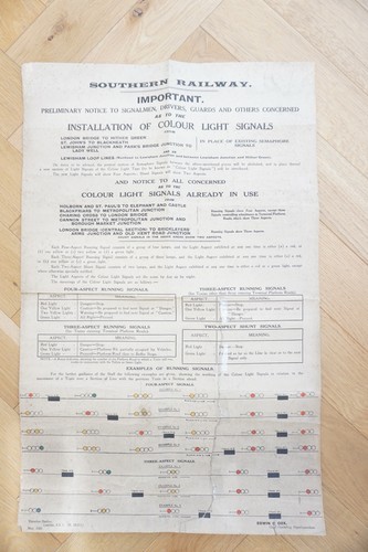 1929 southern railway colour - 1929,