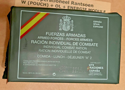 Spanish armed forces ration