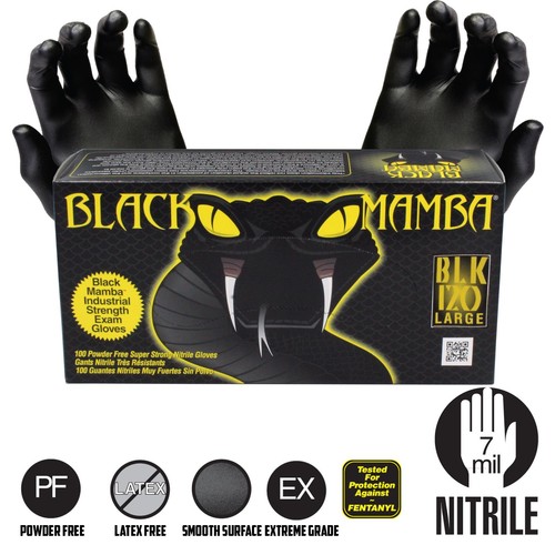 Black mamba nitrile large - mamba,