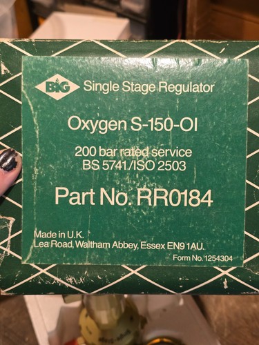 Big oxygen gauge regulator - big,