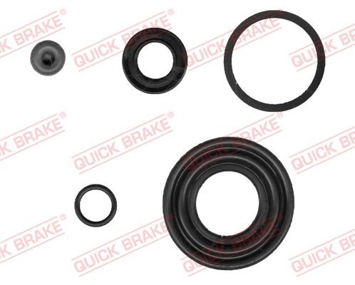Rear quick brake 114 0371 - rear,