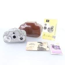 Zeiss Ikon Movikon 8B Vintage 8mm Cine Camera Movie Film Classic Manual Exposure