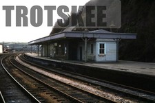 35mm Slide BR British Rail Scene View Barnstaple Junction 1978 Original