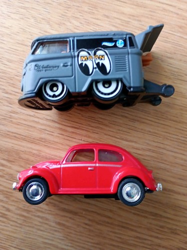 Kinsmart red volkswagen beetle - kinsmart,