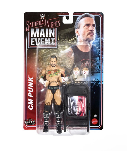 Wwe punk mattel elite - wwe,