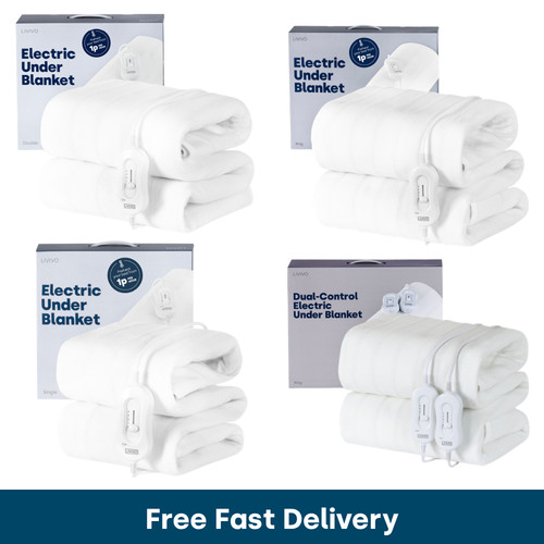 Electric blanket heated under - electric,