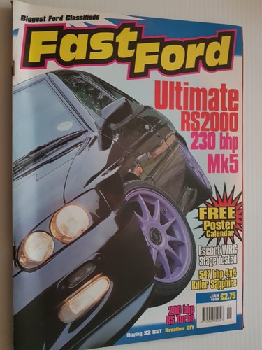 Fast ford magazine january - ford,