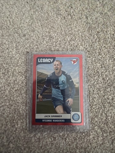Panini efl jack grimmer red - 26,