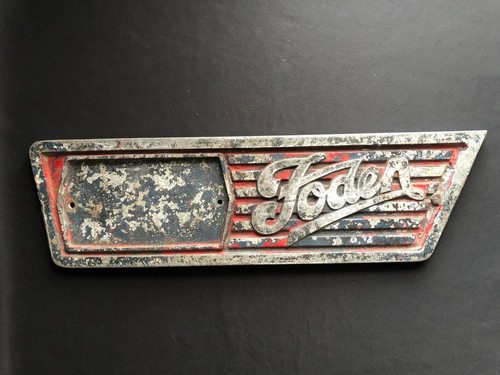 Foden badge plate truck lorry - badge,