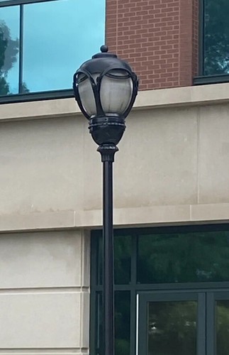 Vintage capitol street - street, lights