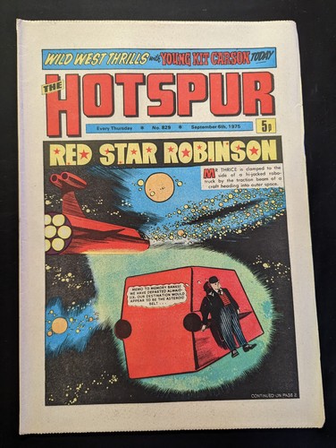 Hotspur comic 829 - hotspur, no