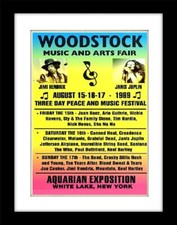 Woodstock festival retro - 60'd,