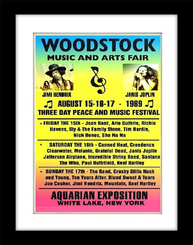 Woodstock festival retro - woodstock,
