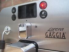Gaggia Brera Bean-to-Cup Coffee Machine Silver Stainless Steel AUTO DESCALING