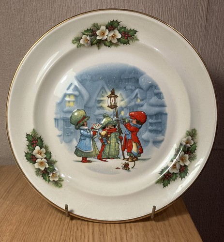 Palissy christmas carol plate - christmas,