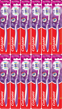 Colgate Zig Zag Plus Medium Toothbrush x 12