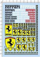 water slide decals FERRARI
