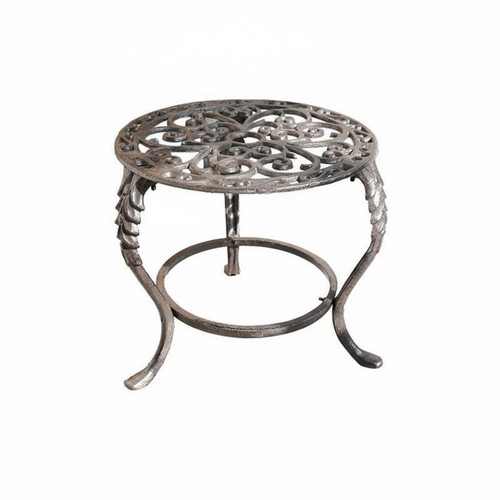 Vintage metal plant stand - vintage,