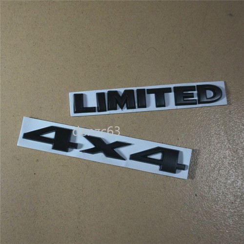 Matte black limited 1x - limited,