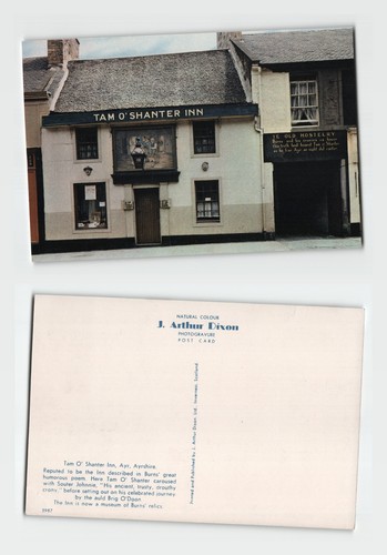 Postcard tam shanter inn - o',