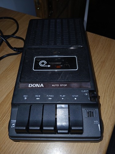 Vintage tape recorder dona - tape,