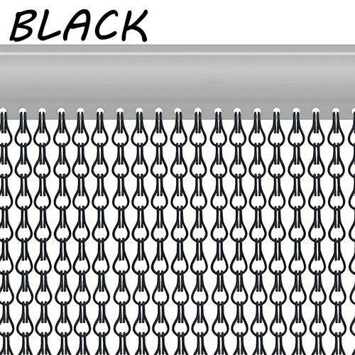 Chain curtain aluminum door - curtain,