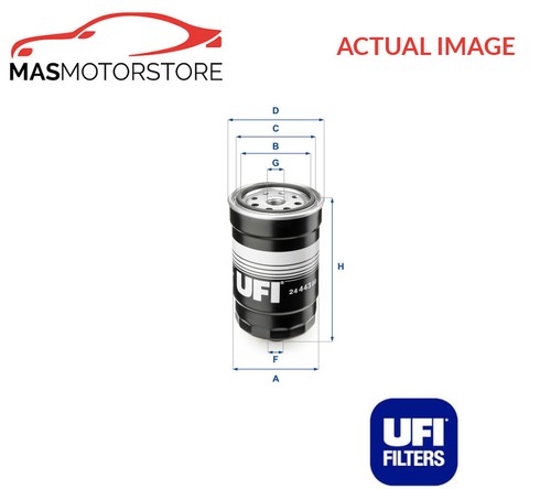 Engine fuel filter ufi - engine,