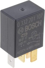 Bosch 0332201107 Micro Relay 12V 30A, IP5K4, Operating Temperature from -40... 