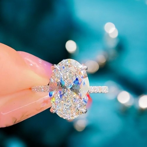 Diamond engagement ring lab - diamond,
