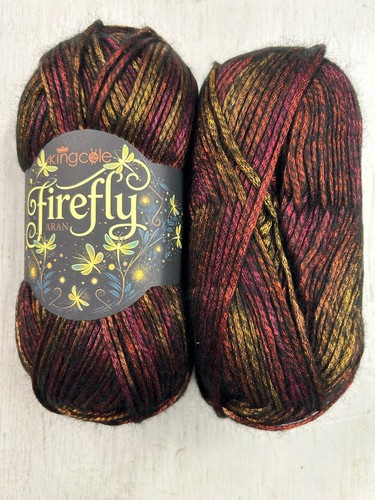 King cole firefly aran wool - cole,