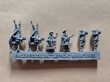 German sMG34 HMG Machine Gun Team Sprue - 15mm Flames of War