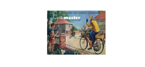Cyclemaster bicycle retro - bicycle,