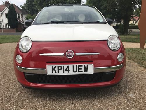 Fiat 500 lounge bicolour 2014