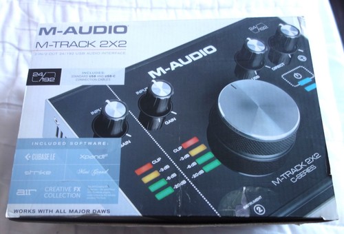 Brand new audio - m-track, 2x2