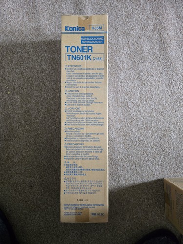 Konica minolta tn601k black - konica,
