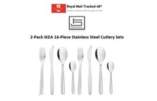 2 IKEA Stainless Steel Cutlery