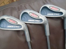 PRE LOVED PENN JUNIOR GOLF IRONS - 5,7,9 - STEEL SHAFTS - RIGHT HANDED