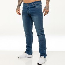 Enzo Straight Leg Jeans Mens