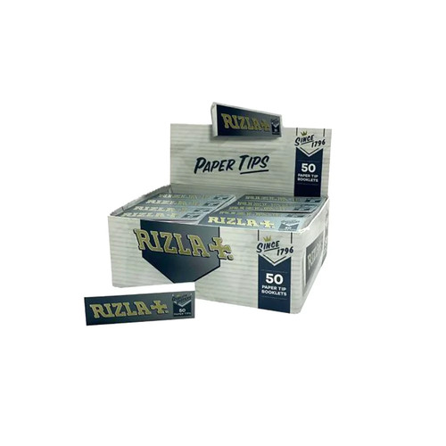 Rizla silver tips rolling - silver,