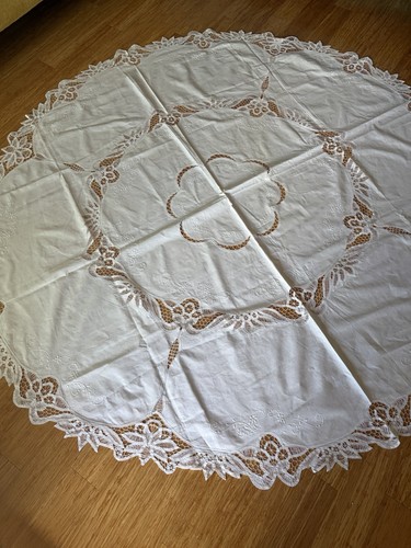 Vintage tablecloth 177cm - tablecloth,