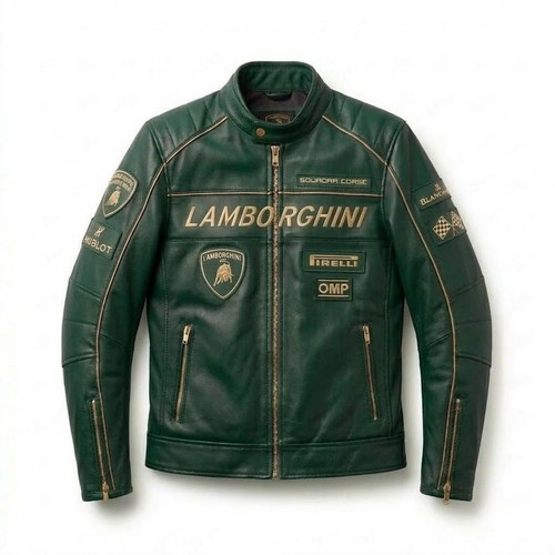 New men green lamborghini - new,