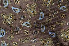 Lloyd Attree Smith brown silk