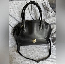 Just Fab Black Satchel Tote