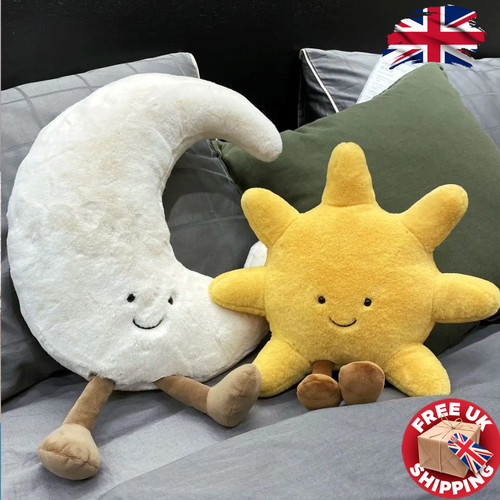 Smile moon sun plushie - plushie,